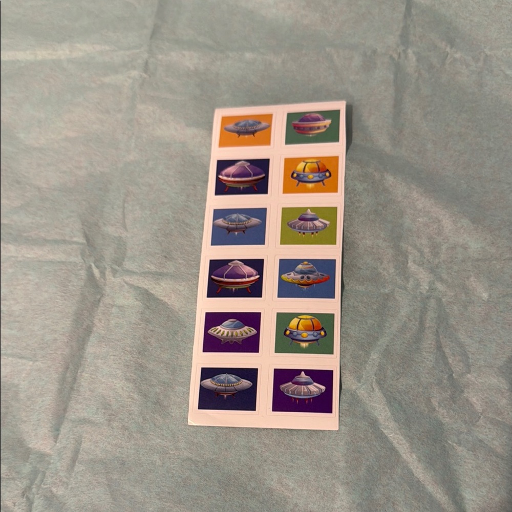UFO Sticker Collection - Picture 3 of 3